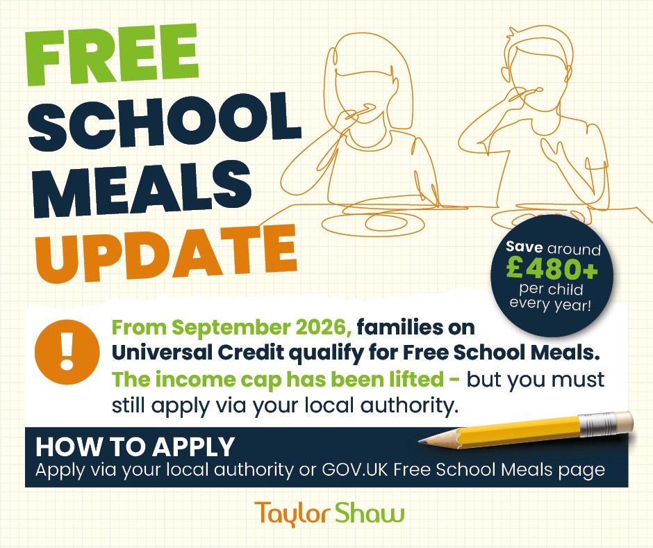 CHANGES TO FREE SCHOOL MEALS