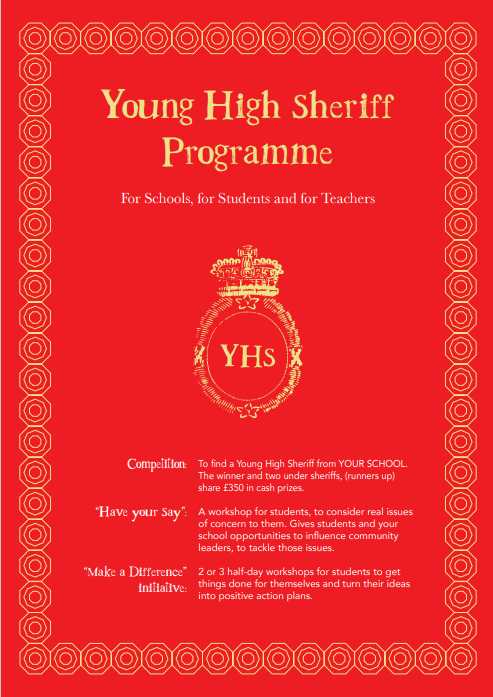 Young High Sheriff Competition 25/26