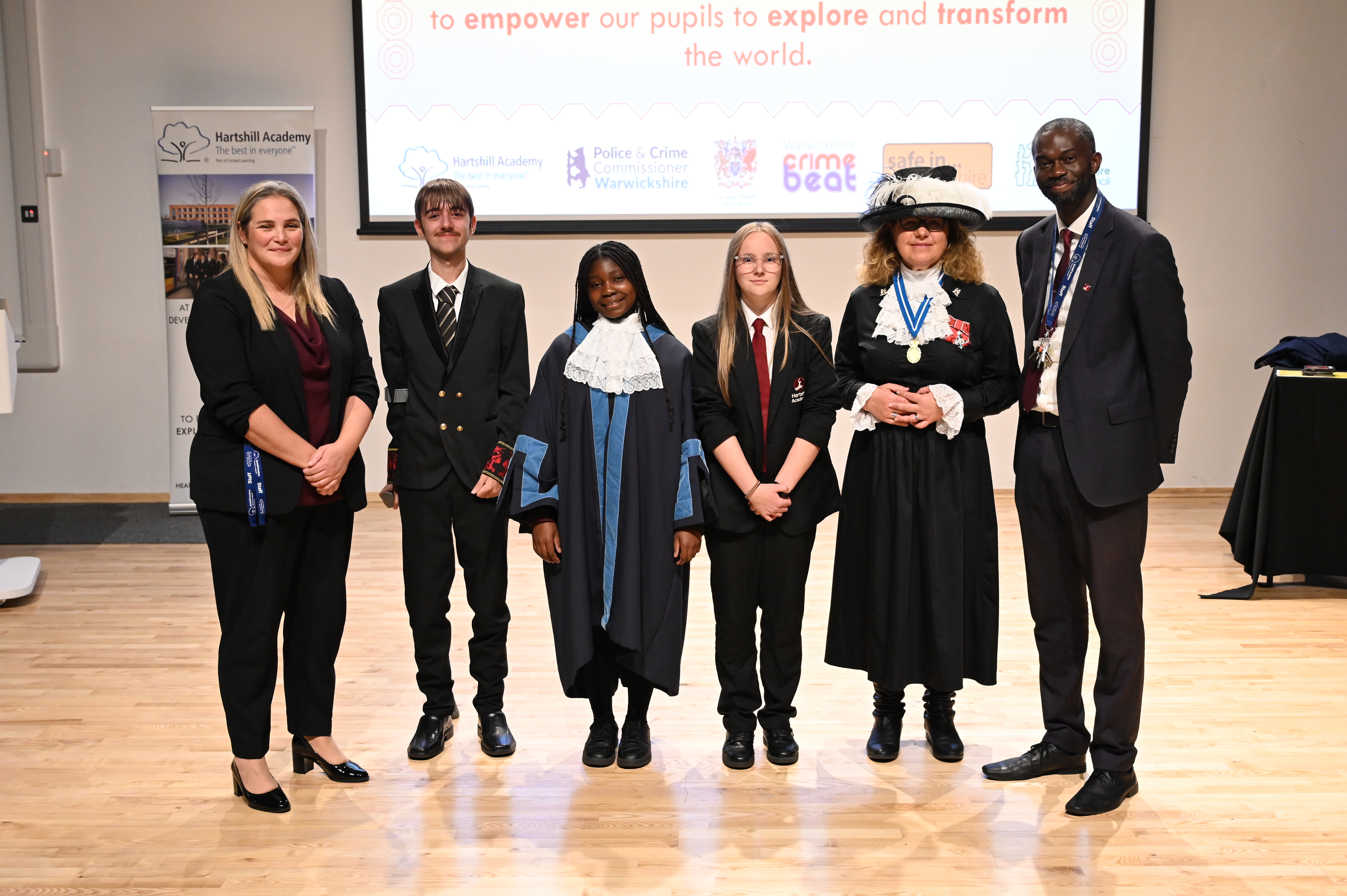 Celebrating our new Young High Sheriff