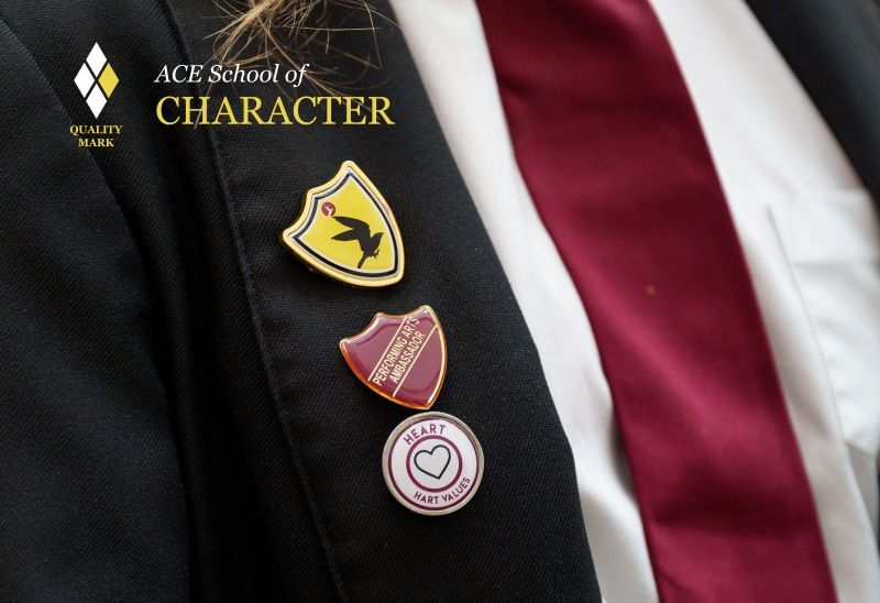 Hartshill Academy celebrates national recognition for Character Education